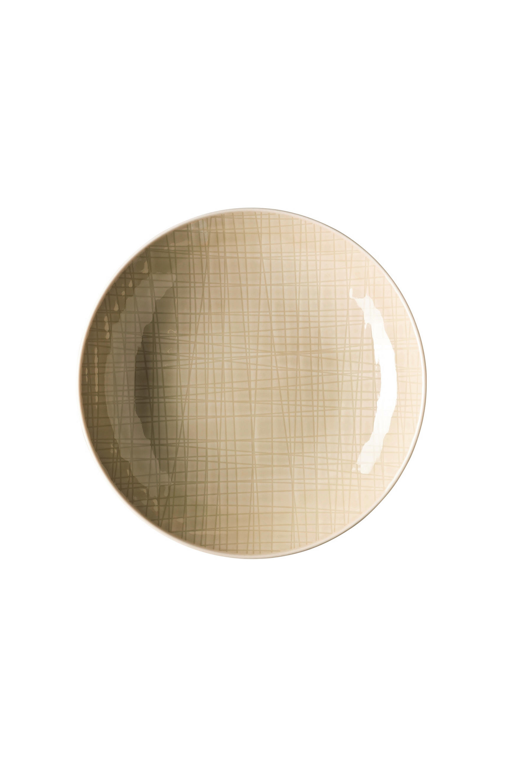SUPPENTELLER Creme Porzellan - Creme, KONVENTIONELL, Keramik (21/5cm) - Rosenthal