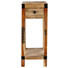 BEISTELLTISCH Mangoholz, Sheesham massiv quadratisch Naturfarben - Naturfarben, Trend, Holz (30/75/30cm) - Carryhome