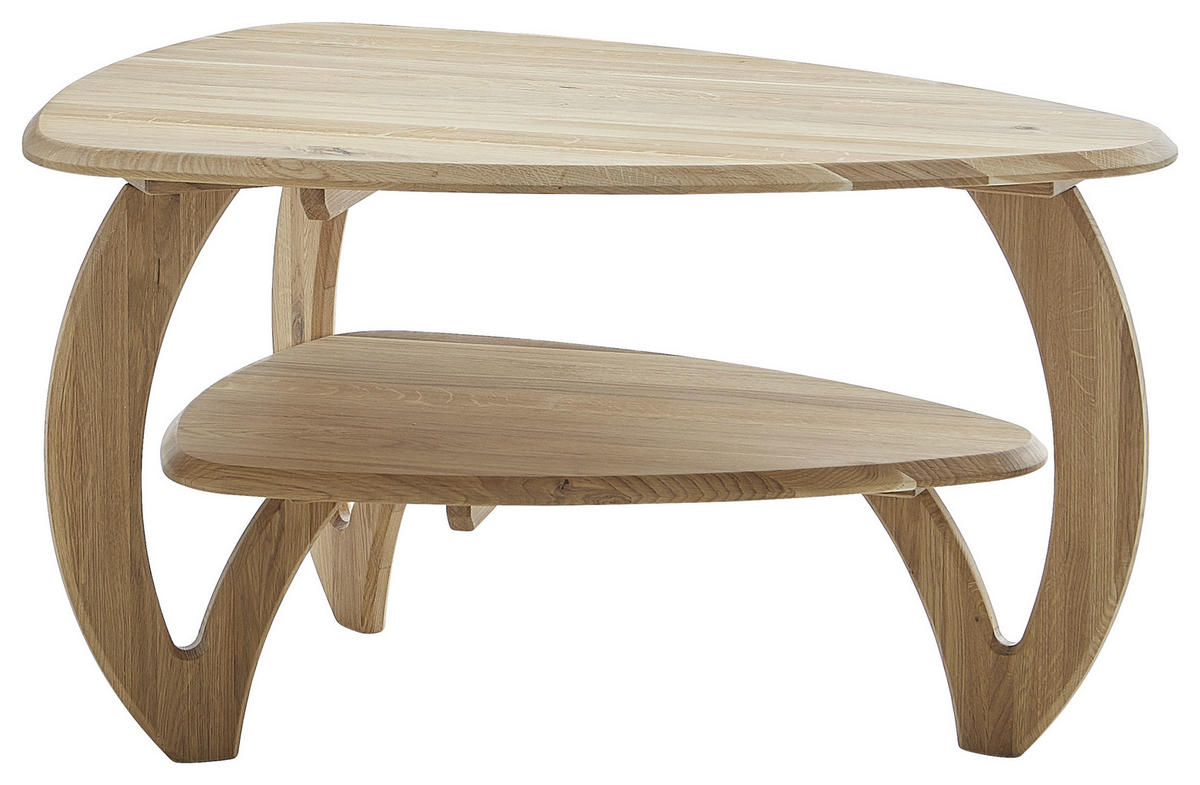 KLUBSKA MIZA, barve hrasta  - barve hrasta, Konvencionalno, les (90/60/50cm) - Linea Natura