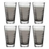 GLÄSERSET Vario 6-teilig  - Grau, Design, Glas (280ml) - Leonardo