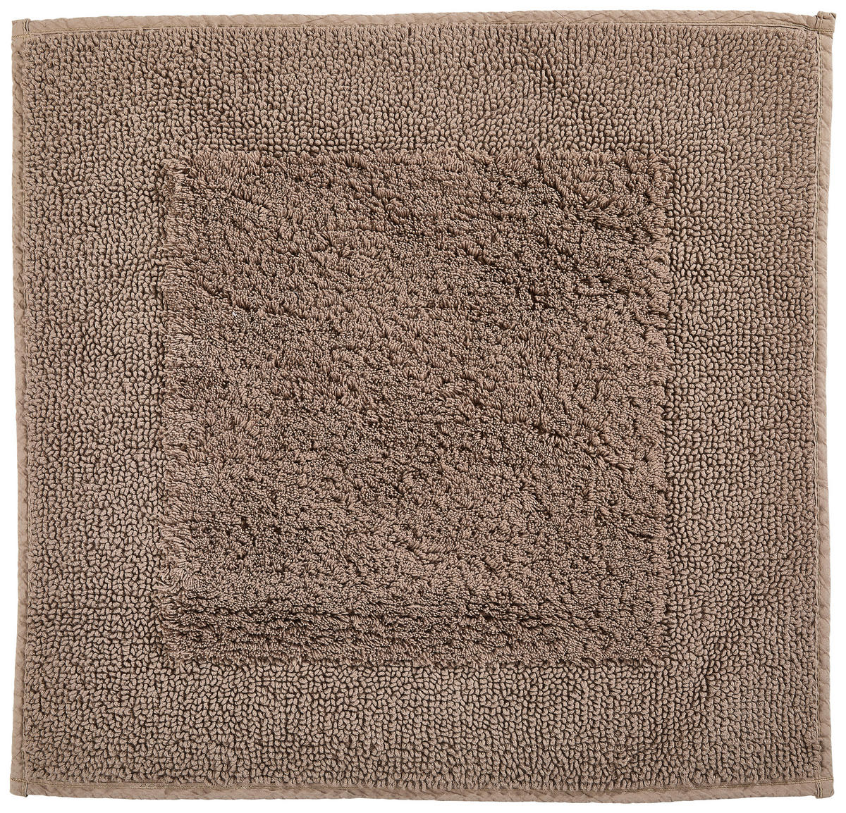 BADEMATTE Taupe 60/60 cm  - Taupe, Textil (60/60cm) - Dieter Knoll