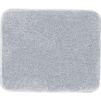 BADTEPPICH Melange Grau 50/60 cm  - Grau, Basics, Kunststoff/Textil (50/60cm) - Grund