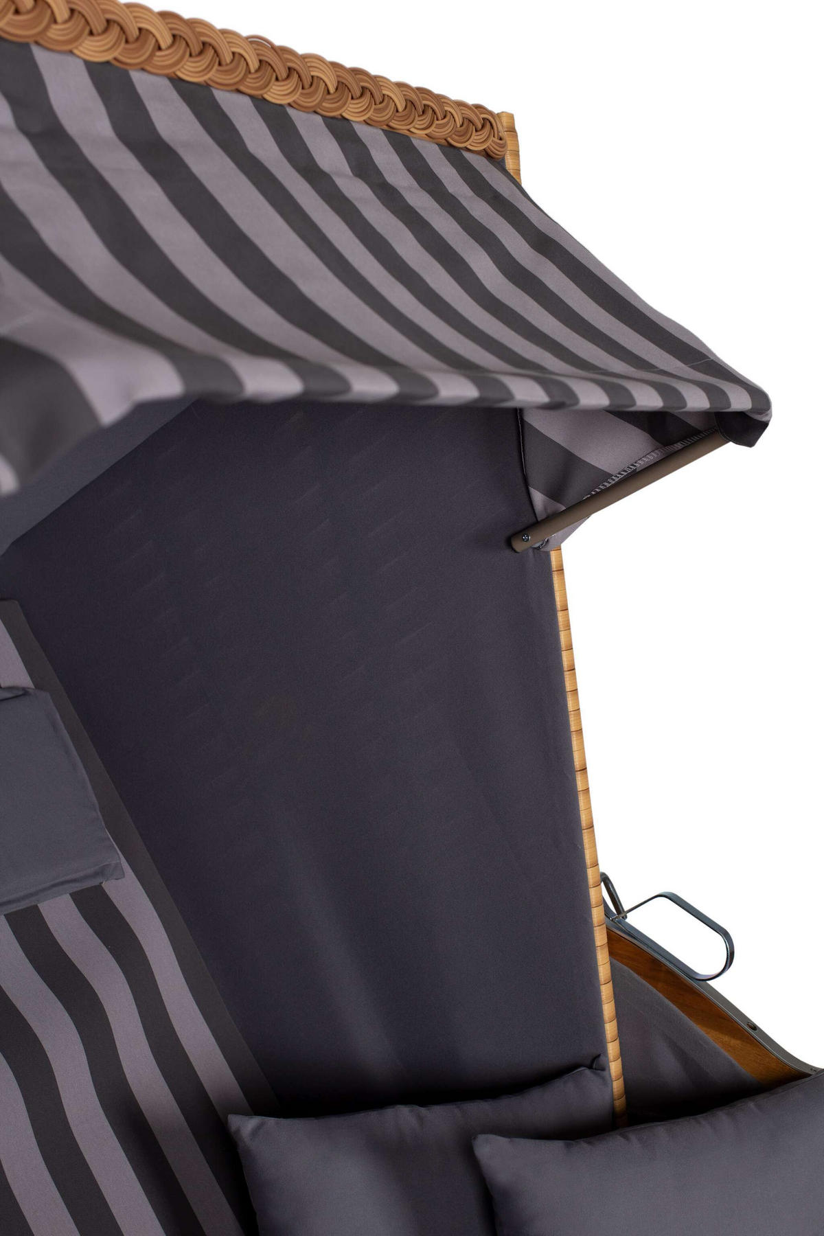 STRANDKORB Naturfarben  - Naturfarben, LIFESTYLE, Holz/Textil (120/165/80cm)