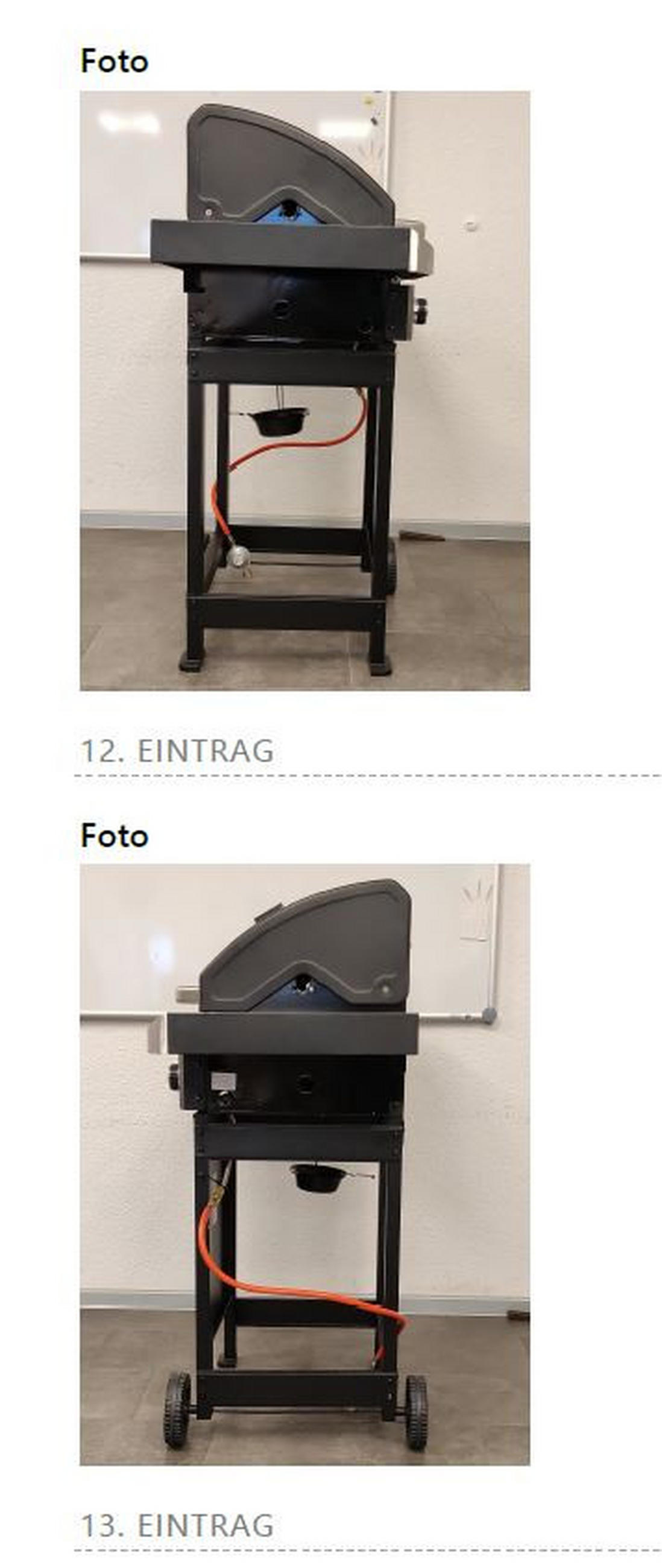 GASGRILL  Schwarz  - Schwarz, Basics, Metall (120/53/120cm) - Landmann