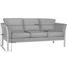 DREISITZER-SOFA in Holz, Textil Grau, Eichefarben - Eichefarben/Grau, Design, Holz/Textil (197/80/82cm) DREISITZER-SOFA in Holz, Textil Grau, Eichefarben - Eichefarben/Grau, Design, Holz/Textil (197/80/82cm)