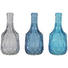 DEKOVASE - Blau/Grau, Trend, Glas (18cm) DEKOVASE - Blau/Grau, Trend, Glas (18cm)