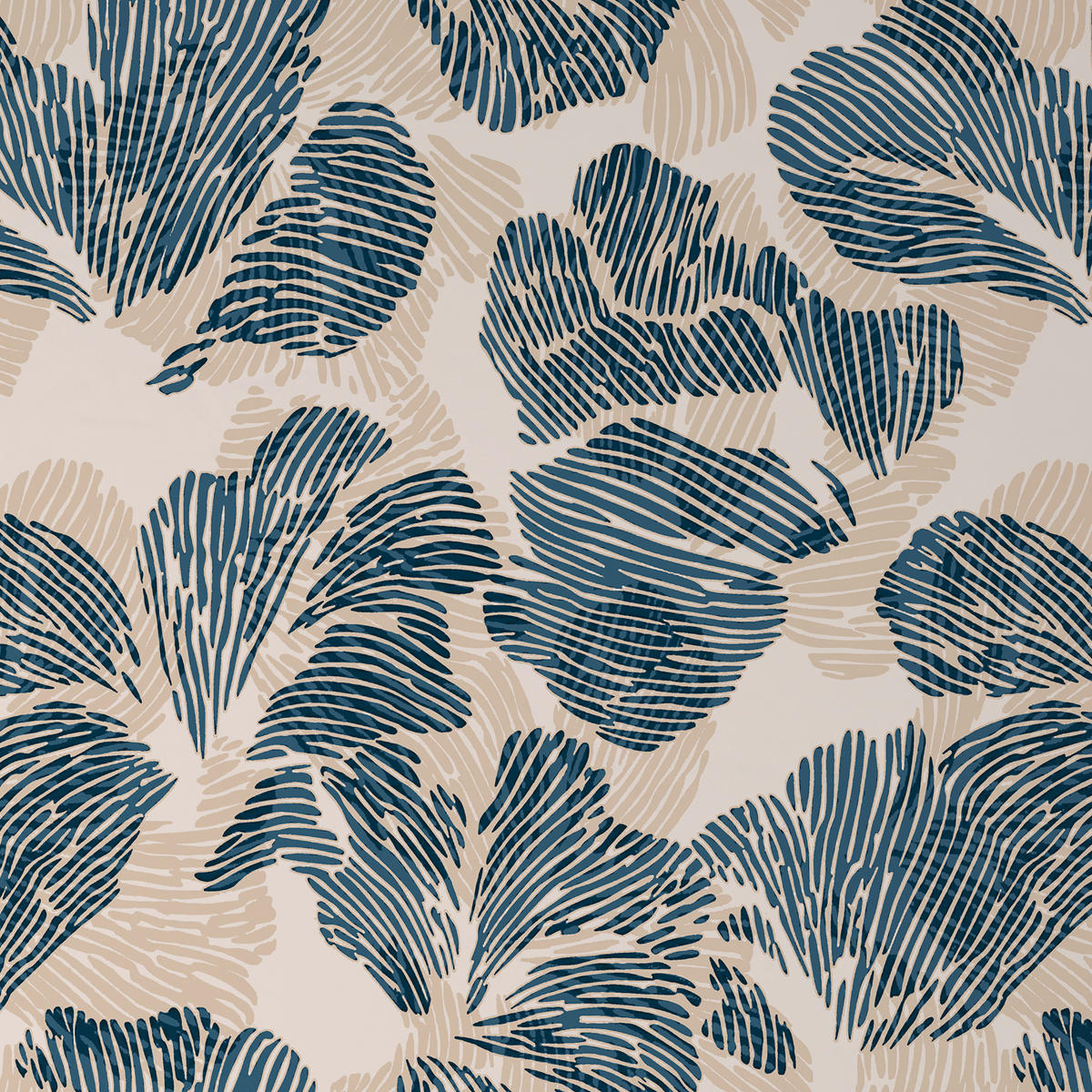 BETTWÄSCHE Mavie Satin 140/200 cm  - Blau, Basics, Textil (140/200cm) - Esposa