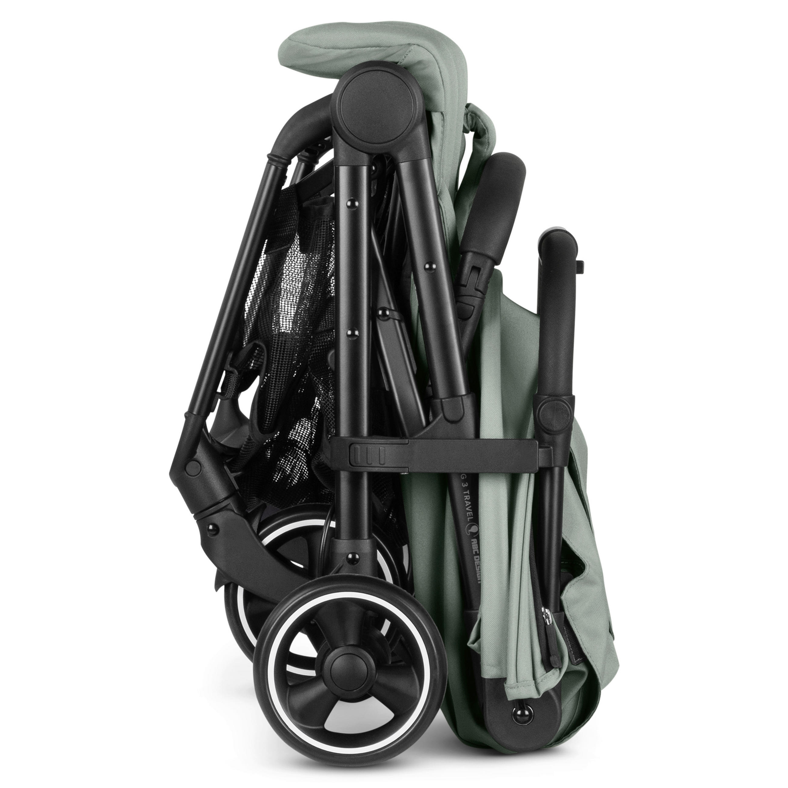 BUGGY Ping 3 Travel  - Pastellgrün/Schwarz, Basics (81/51/107cm) - ABC Design