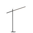 LED-STEHLEUCHTE 27-150/19/162-248 cm    - Schwarz, Design, Metall (27-150/19/162-248cm) - Dieter Knoll