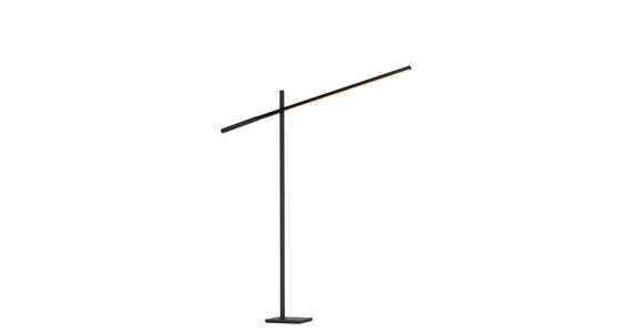 LED-STEHLEUCHTE 27-150/19/162-248 cm - Schwarz, Design, Metall (27-150/19/162-248cm) - Dieter Knoll