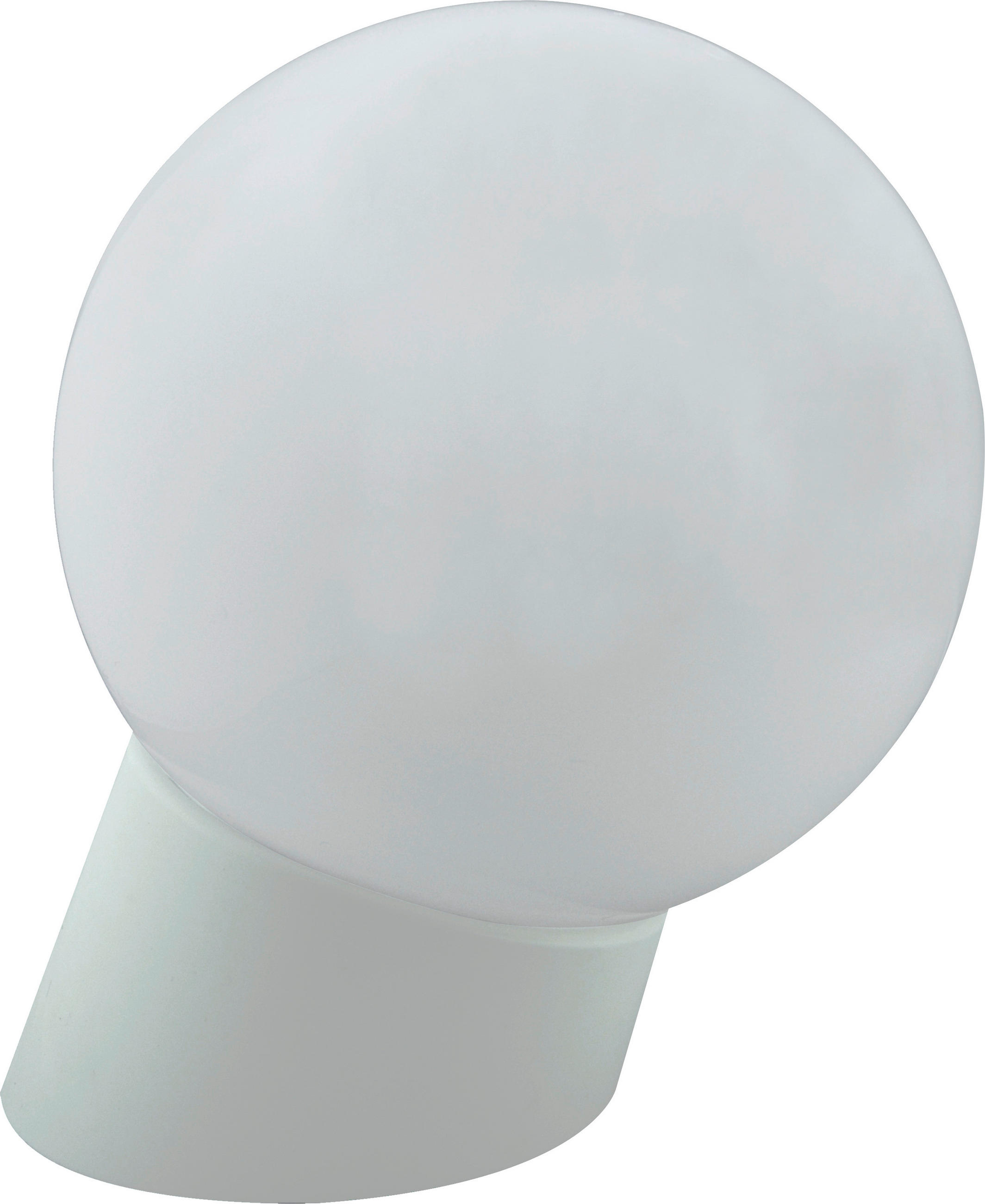 WANDLEUCHTE 15/20,5 cm   - Weiß, Basics, Kunststoff (15/20,5cm)