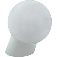 BADEZIMMER-WANDLEUCHTE 15/20,5 cm   - Weiß, Basics, Kunststoff (15/20,5cm)