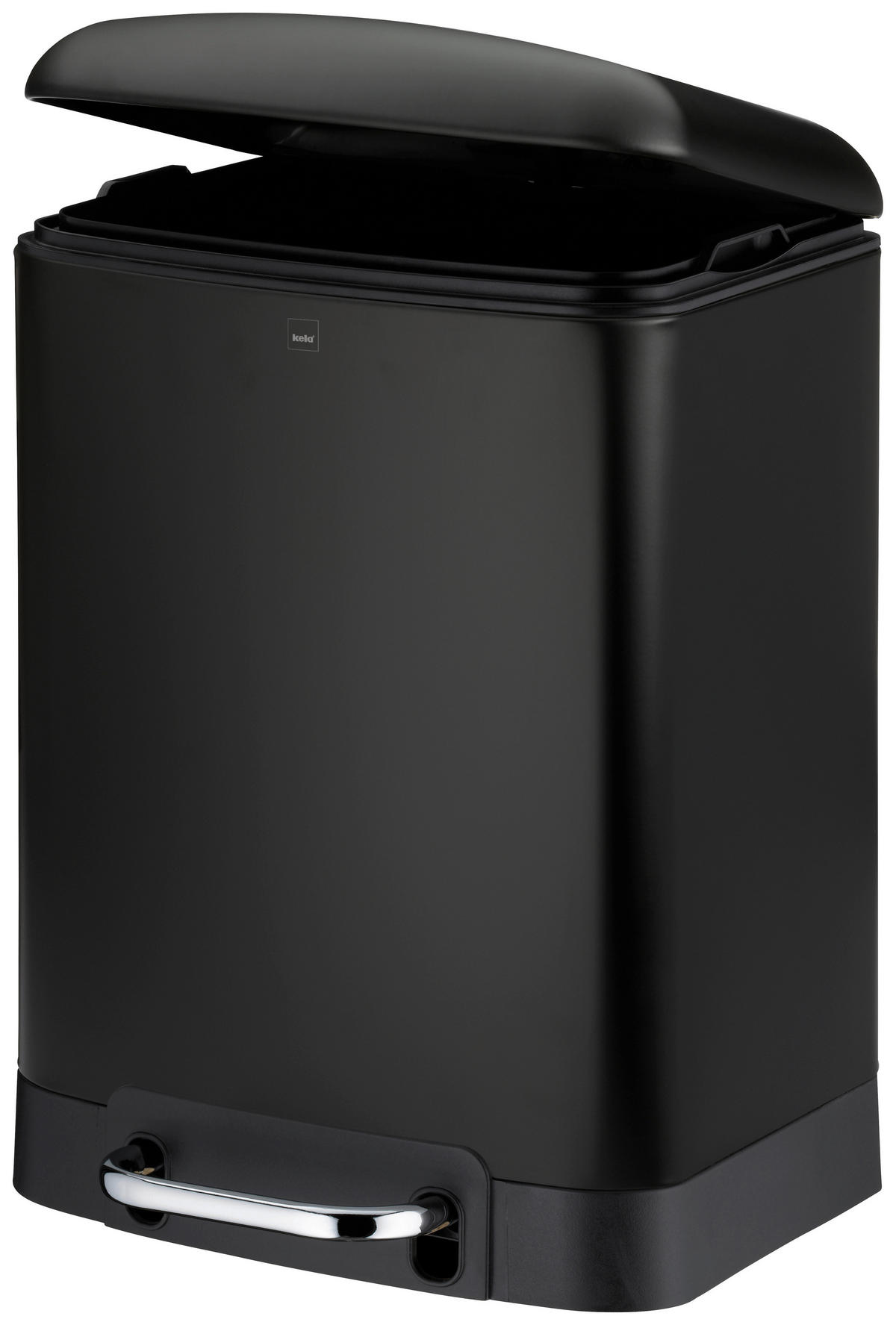 KOSMETIKEIMER 6 l  Metall  - Schwarz, Basics, Metall (22,5/20,5/32,5cm) - Kela