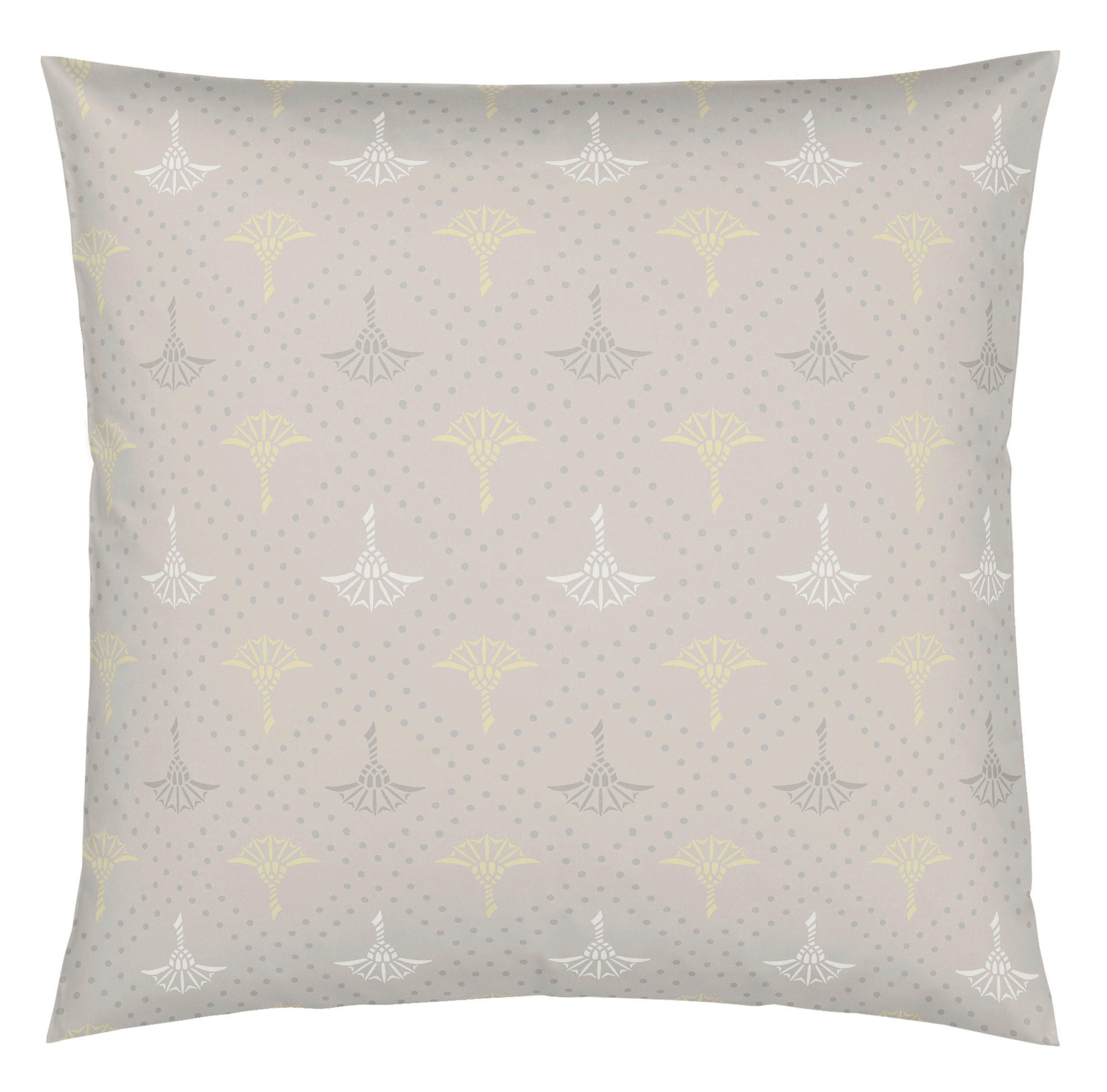KISSENHÜLLE Cornflower Charm 80/80 cm - Gelb, Design, Textil (80/80cm) - Joop!