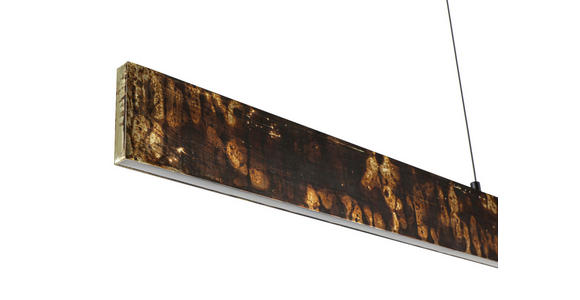 LED-HÄNGELEUCHTE Oxira 110/7/120 cm  - Multicolor/Schwarz, Design, Kunststoff/Metall (110/7/120cm) - Dieter Knoll