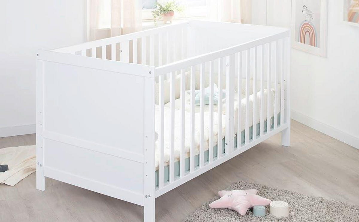 GITTERBETT roba Easy Sleep    - Weiss, Basics, Holzwerkstoff (78/78/142cm) - Roba