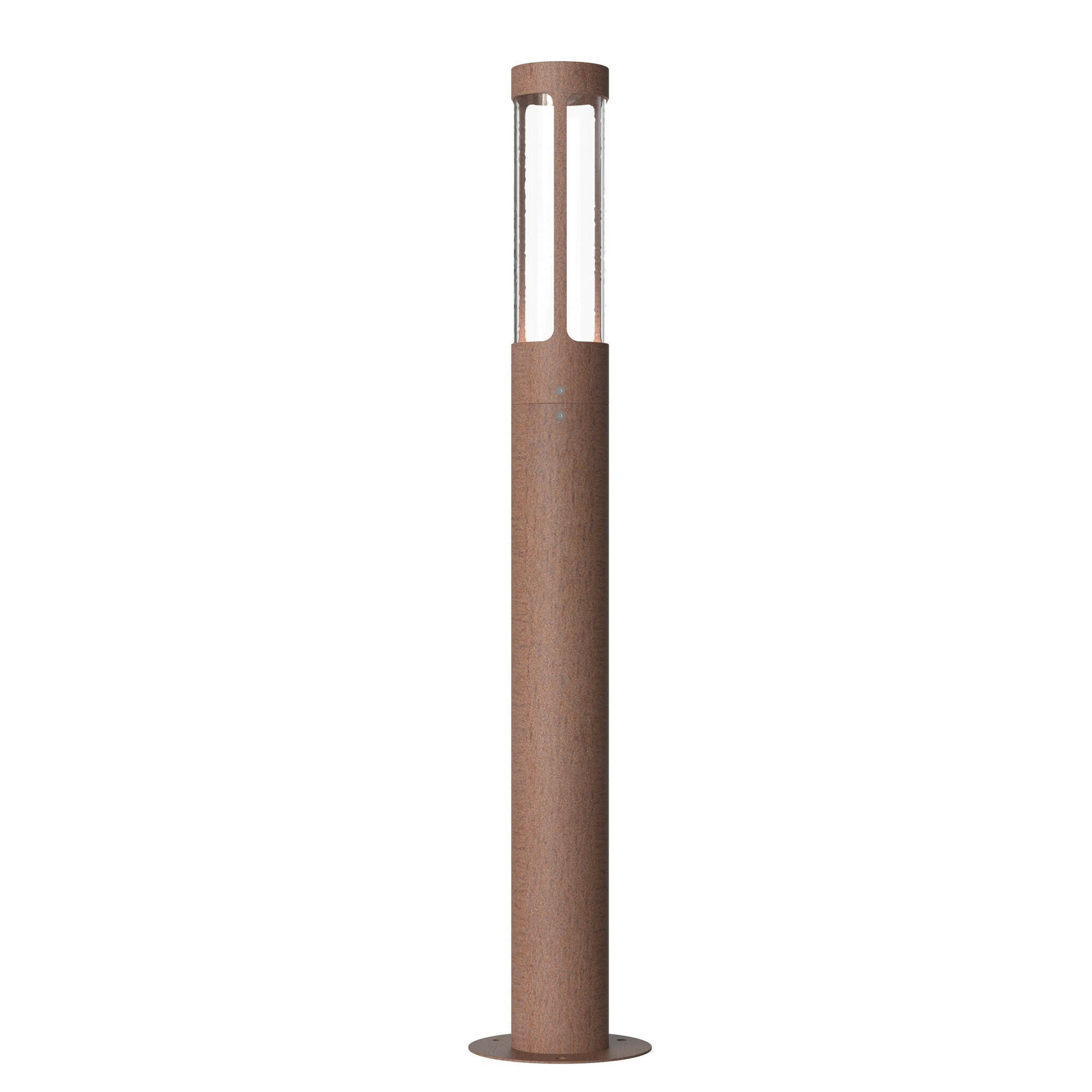 AUßENSTEHLEUCHTE 15/80 cm   - Rostfarben, Design, Metall (15/80cm) - Nordlux