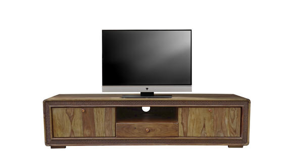 TV-ELEMENT 178/45/45 cm - Sheeshamfarben/Kupferfarben, LIFESTYLE, Holz/Metall (178/45/45cm) - Landscape