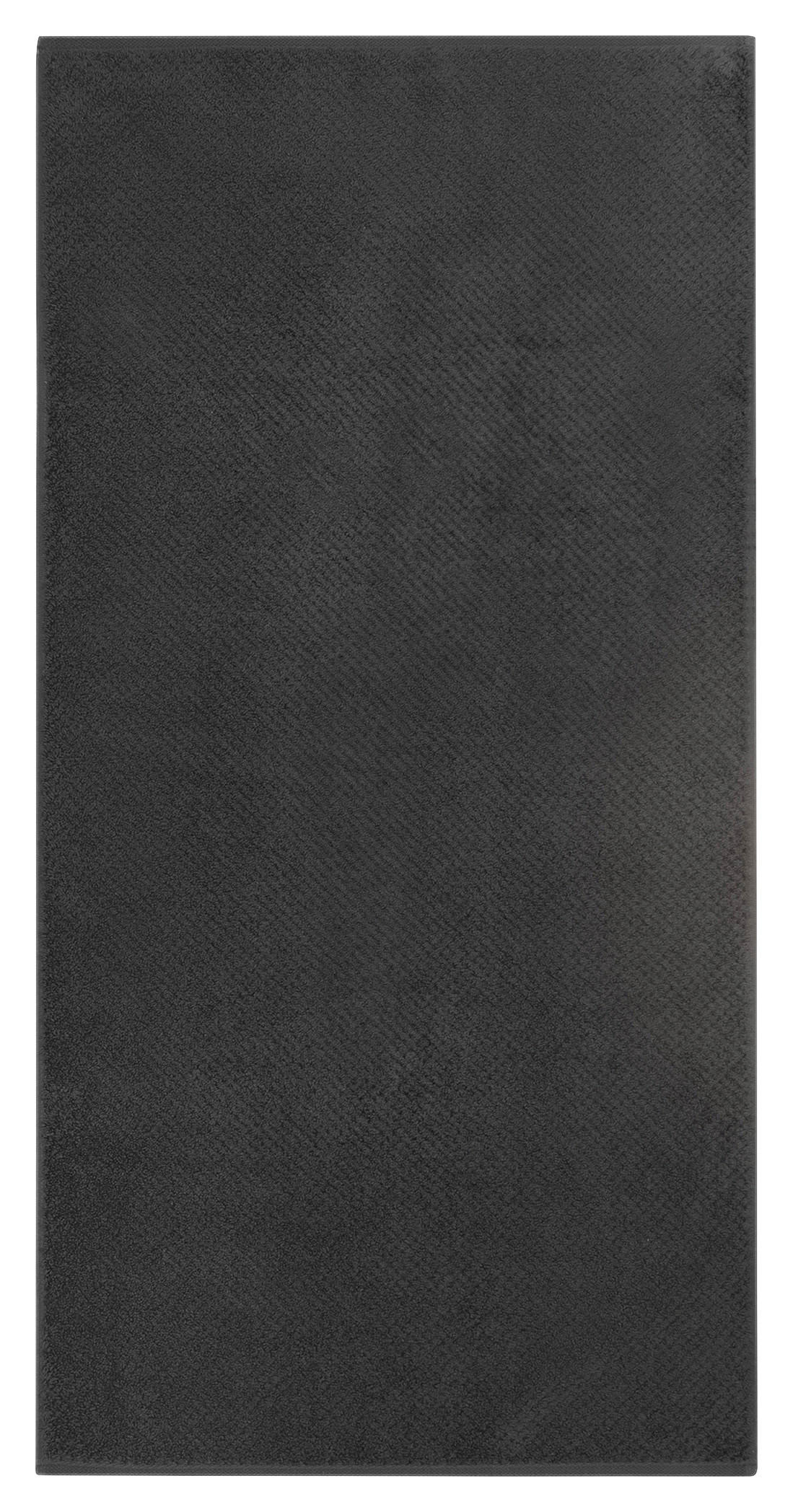 HANDTUCH Grau  - Grau, Basics, Textil (50/100cm) - Cawoe