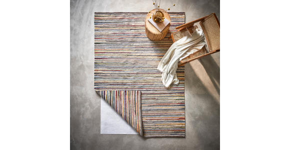 HANDWEBTEPPICH 200/290 cm  - Multicolor, Basics, Textil (200/290cm) - Linea Natura
