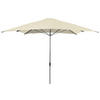 SONNENSCHIRM 300X300 cm Naturfarben  - Silberfarben/Naturfarben, Basics, Textil/Metall (300/300cm) - Doppler