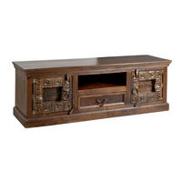 LOWBOARD  150/50/45 cm 1 Schublade(n)  - Schwarz/Braun, Design, Holz/Metall (150/50/45cm) - MID.YOU