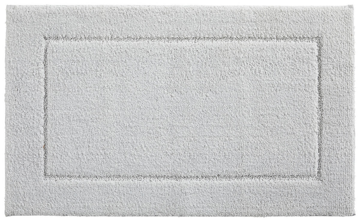 BADEMATTE Silberfarben 60/100 cm  - Silberfarben, KONVENTIONELL (60/100cm) - Esposa