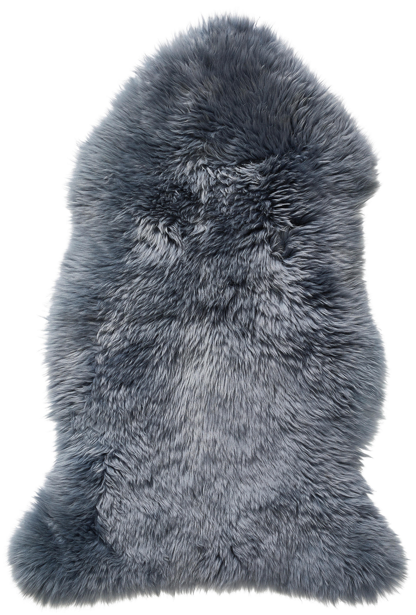 OVČIA KOŽUŠINA, 60/95 cm, sivá - sivá, Natur, kožušina (60/95cm) - Linea Natura