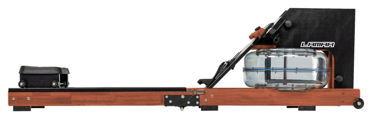 HOLZRUDERGERÄT FALTBAR HRG21 - Dunkelbraun, KONVENTIONELL, Holz/Kunststoff (208/58/58cm)