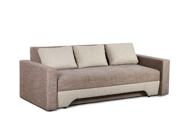 TROSJED drvo, tekstil  smeđa, bež    - bež/smeđa, Design, drvo/tekstil (235/85/85cm) - Boxxx