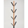 KLEIDERSTÄNDER in Schwarz 37/177/37 cm   - Schwarz, Basics, Holz/Kunststoff (37/177/37cm) - Carryhome