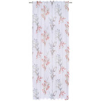 HOTOVÝ ZÁVES, polopriehľadné, 140/245 cm - terakota, Design, textil (140/245cm) - Esposa