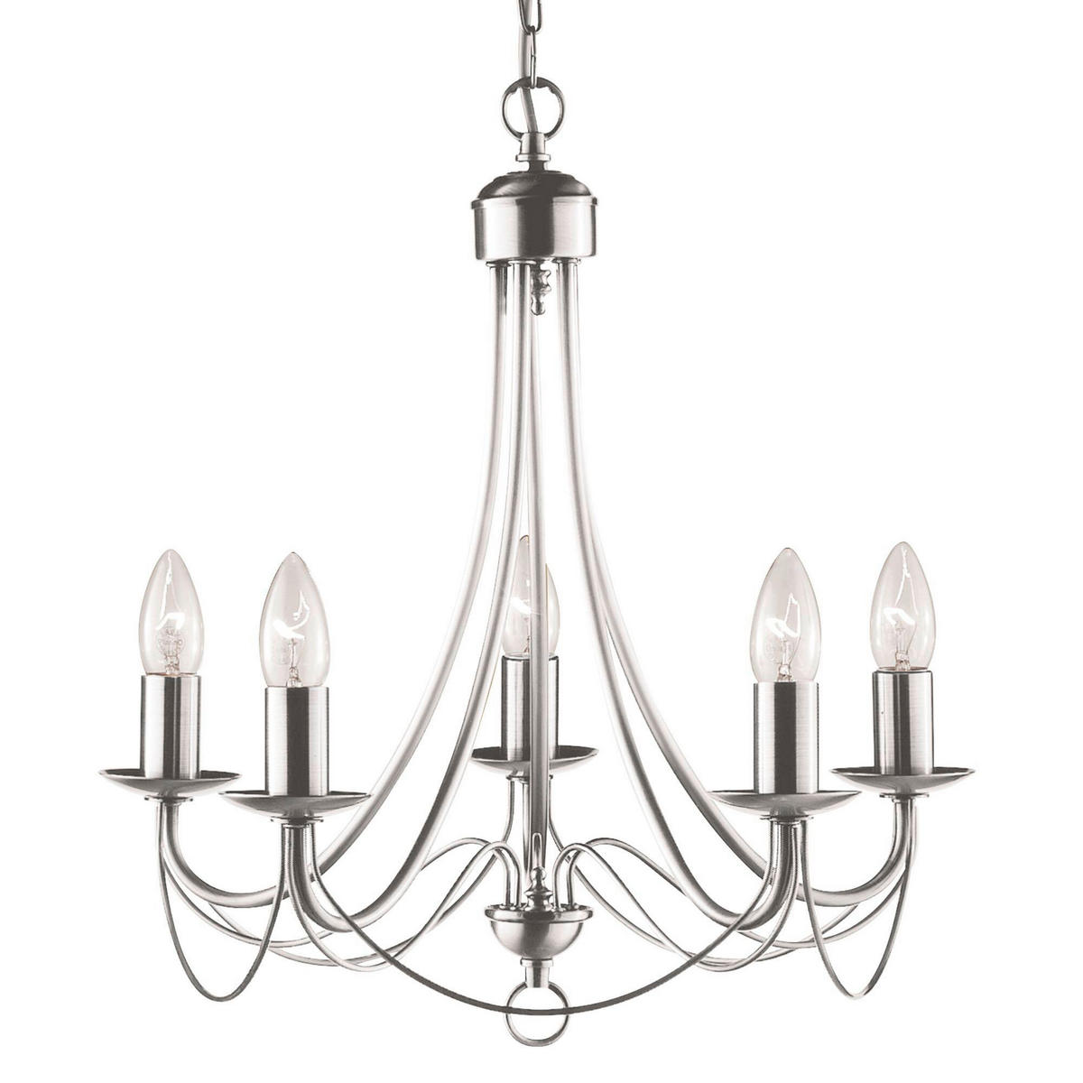 TAKKRONA Maypole 46/120 cm  - silver, Lifestyle, metall (46/120cm)