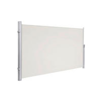 Seitenmarkise - Beige/Alufarben, Basics, Textil/Metall (350/180cm) - Modante