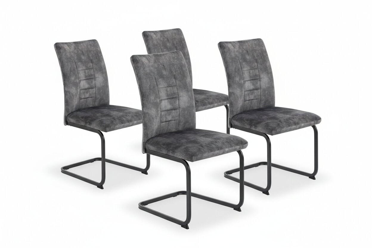 Schwingstuhl-set Gela S 4er-Set