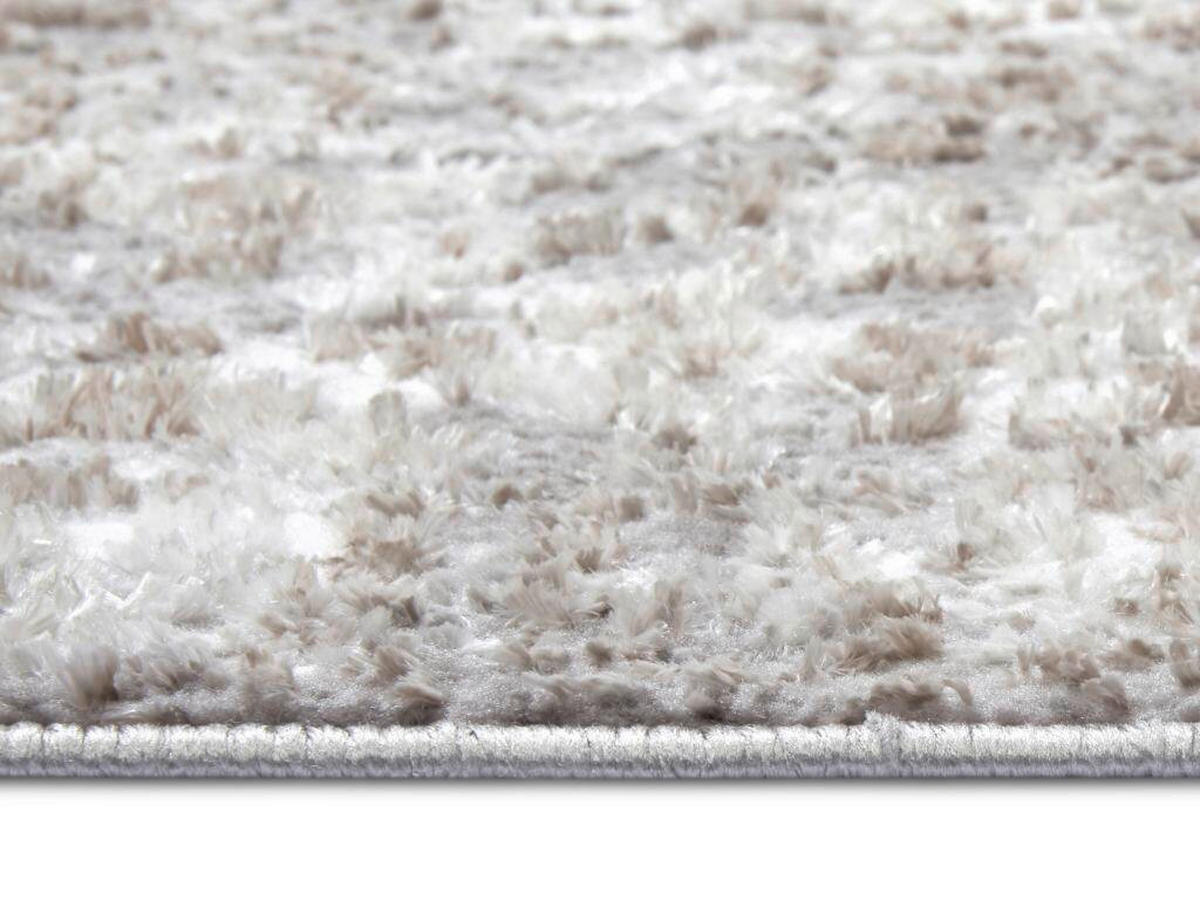 VINTAGE-TEPPICH 200/280 cm Shine Braun, Grau  - Braun/Grau, Design, Kunststoff (200/280cm)