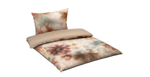 WENDEBETTWÄSCHE Satin 140/200 cm  - KONVENTIONELL, Textil (140/200cm) - Novel