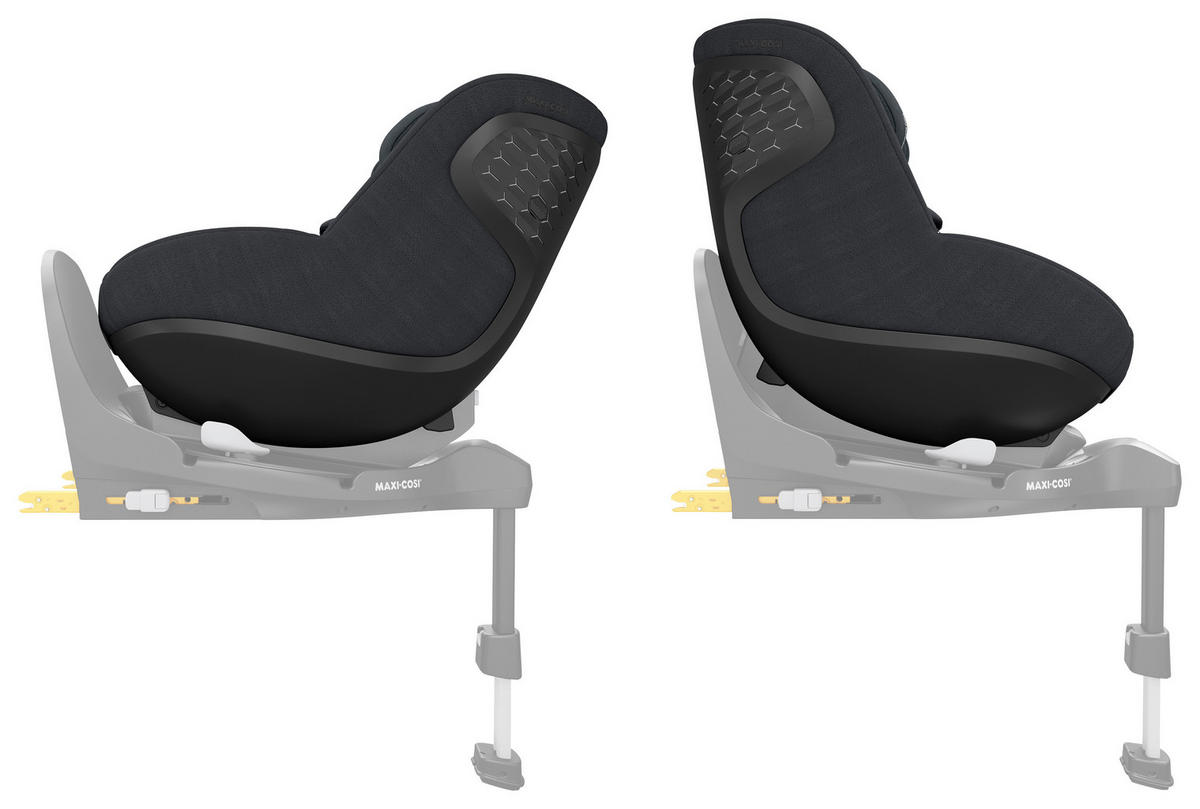 BAKÅTVÄND BILBARNSTOL PEARL 360 PRO  - grafitfärgad, Basics, metall/textil (43,2/49,6/71,4cm) - Maxi Cosi Pro