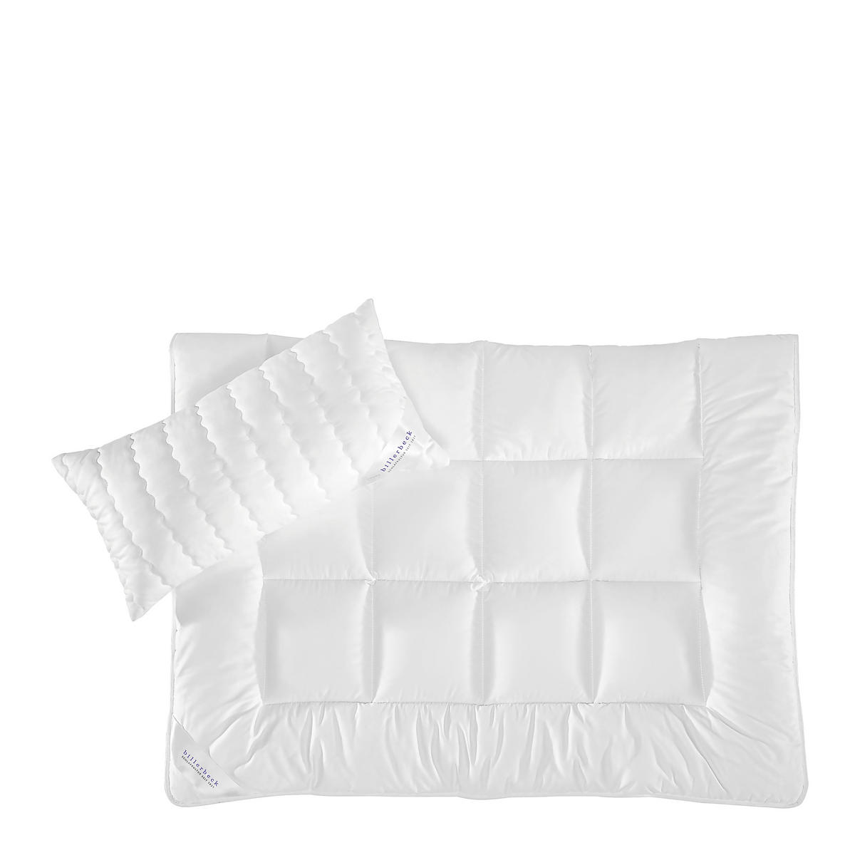 CELOROČNÍ PŘIKRÝVKA, 135/200 cm,  - bílá, Basics, textil (135/200cm) - Billerbeck