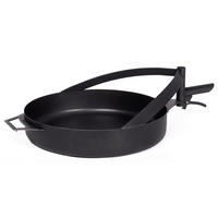 PFANNE 50 cm  - Schwarz, Basics, Metall (50cm) - Ambia Garden