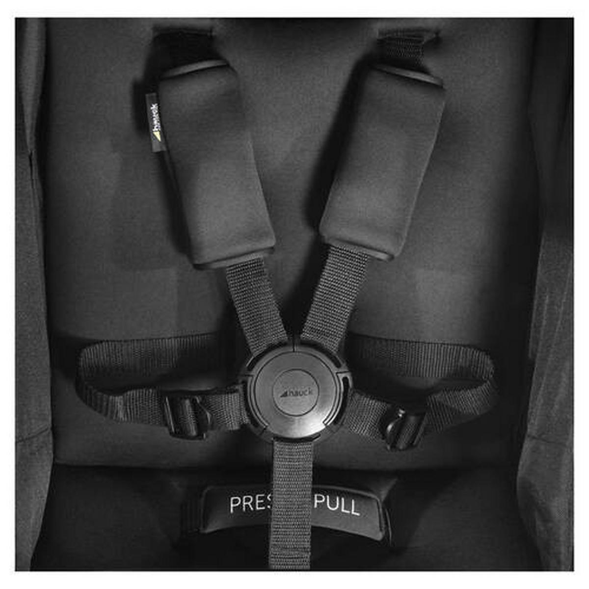 BUGGY RAPID 4 D  - Schwarz/Mintgrün, Basics, Textil (92/57/110cm) - Hauck