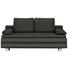 BOXSPRINGSOFA in Textil Dunkelgrau - Chromfarben/Dunkelgrau, Design, Textil/Metall (204/95/100cm) BOXSPRINGSOFA in Textil Dunkelgrau - Chromfarben/Dunkelgrau, Design, Textil/Metall (204/95/100cm)