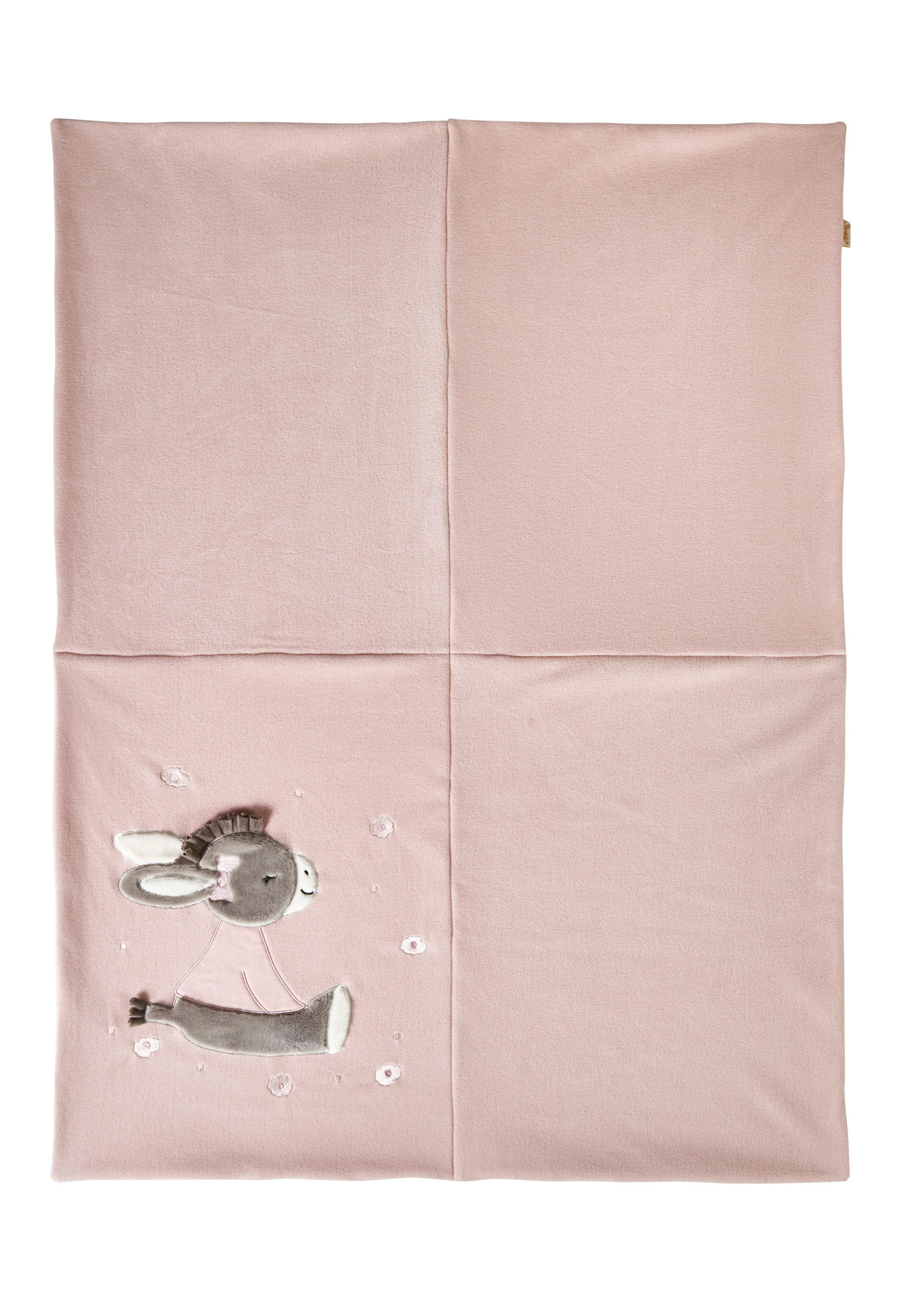 BABYDECKE 100/75/1 cm - Hellrosa, Basics, Textil (100/75/1cm) - Sterntaler