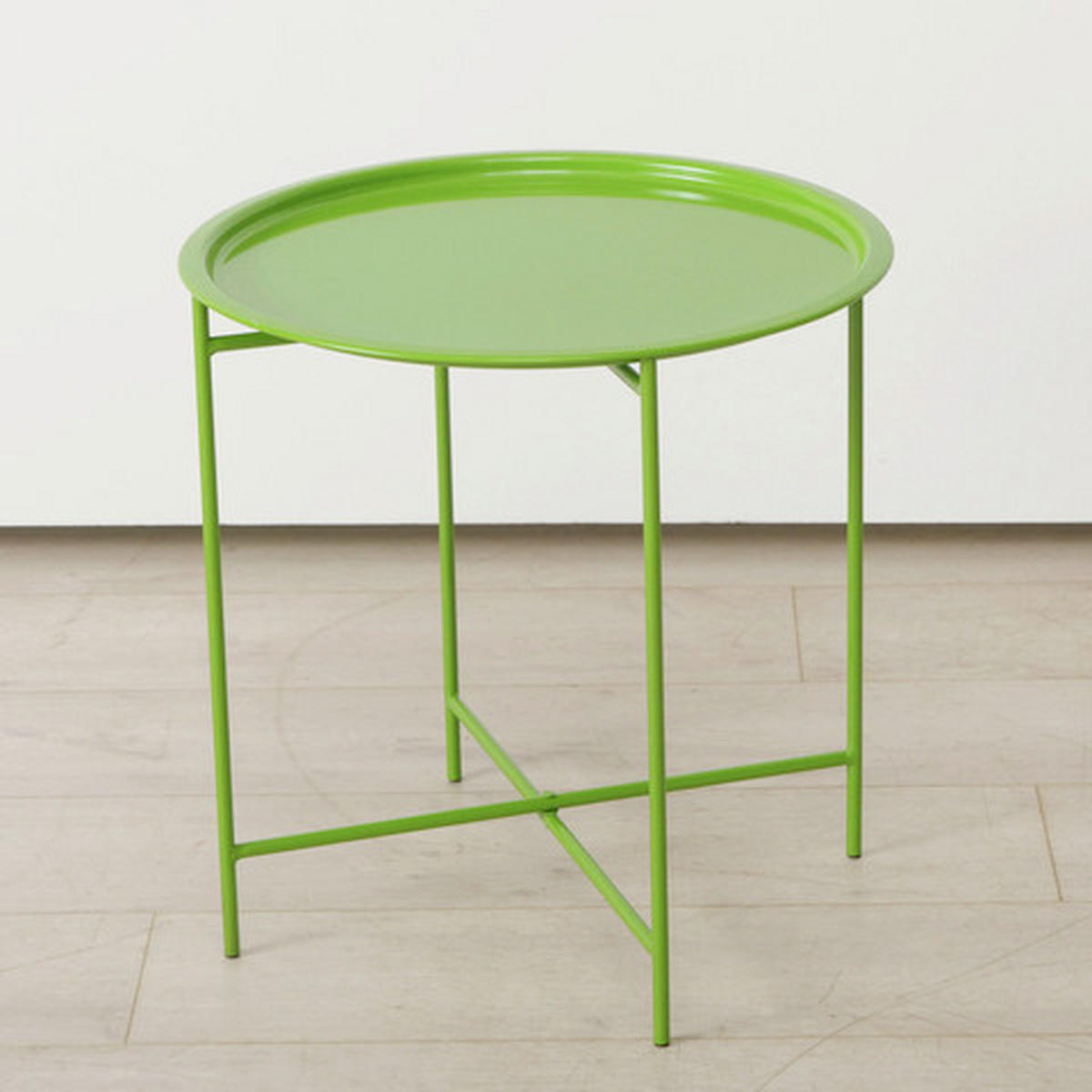 TABLETTTISCH Grün  - Grün, Basics, Metall (46/47cm) - Boltze Home