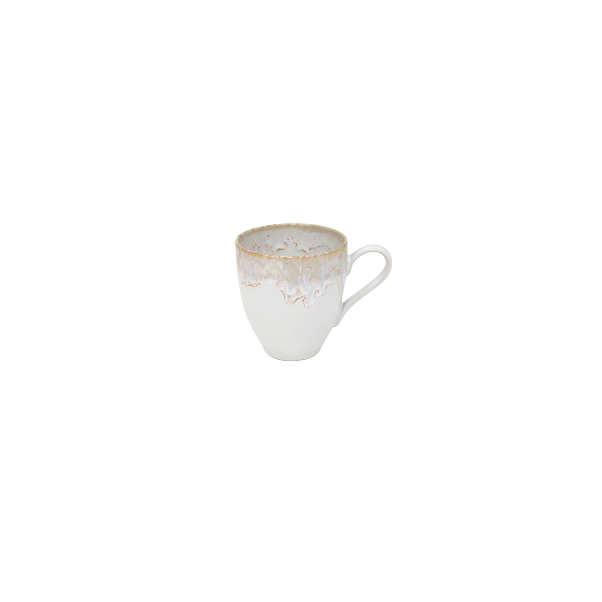 Costa Nova Kaffeebecherset Taormina Weiß Hochglanz