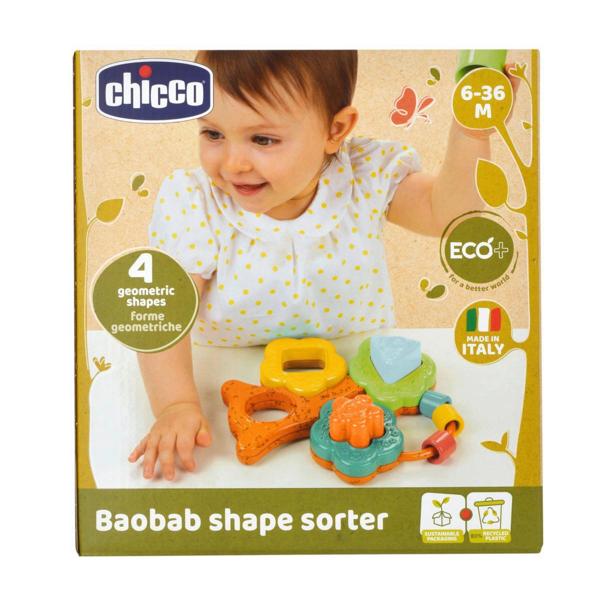 STAPELTURM  - Multicolor, Basics, Kunststoff (18/5/19cm) - Chicco