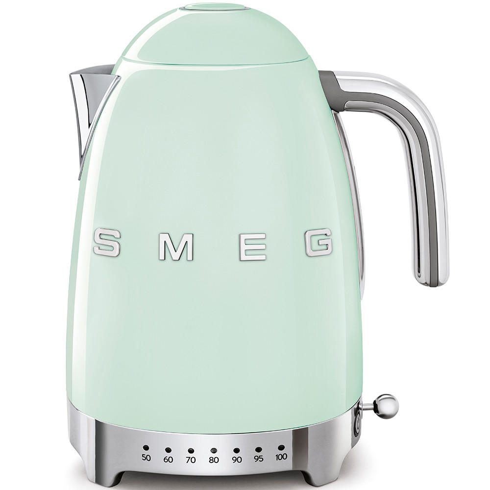 WASSERKOCHER 1,7 l  - Pastellgrün, Design, Metall (22,30/28/17,10cm) - SMEG