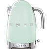 WASSERKOCHER 1,7 l  - Pastellgrün, Design, Metall (22,30/28/17,10cm) - SMEG