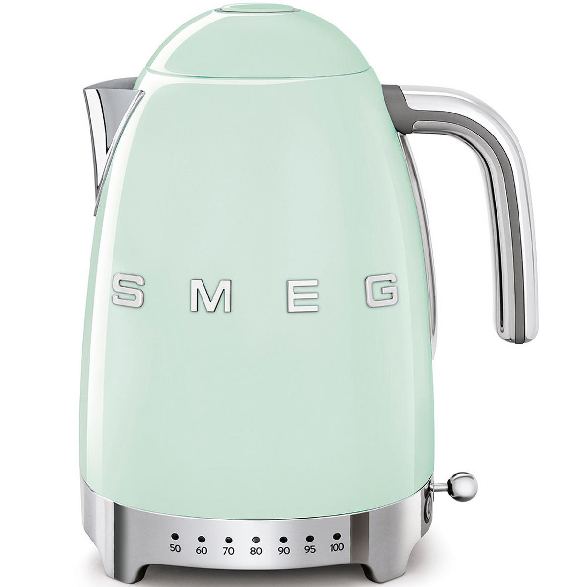 WASSERKOCHER 1,7 l  - Pastellgrün, Design, Metall (22,30/28/17,10cm) - SMEG