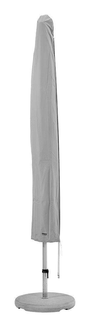 SCHIRMHÜLLE - Grau, Basics, Textil (45/258/45cm) - Glatz